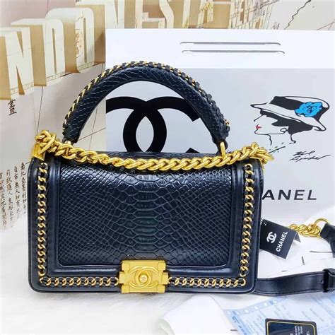 chanel le boy sling bag